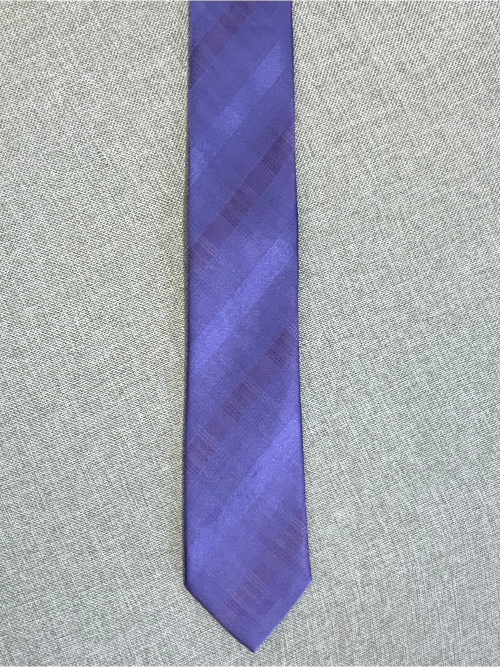 Bespoke Purple Skinny Tie 59 x 2.75 Polyester